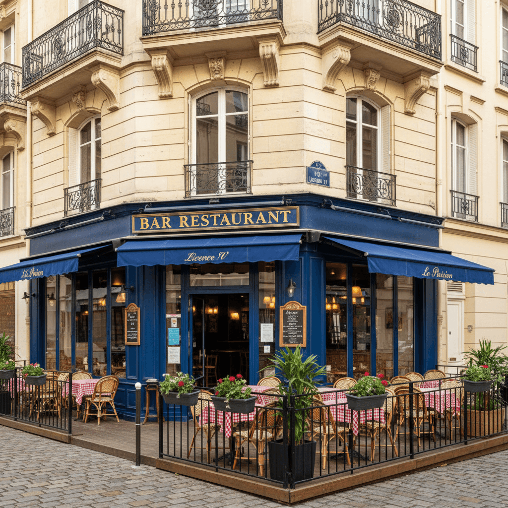 Bar Restaurant à Saint-Denis avec Terrasse et Licence IV - Image 1