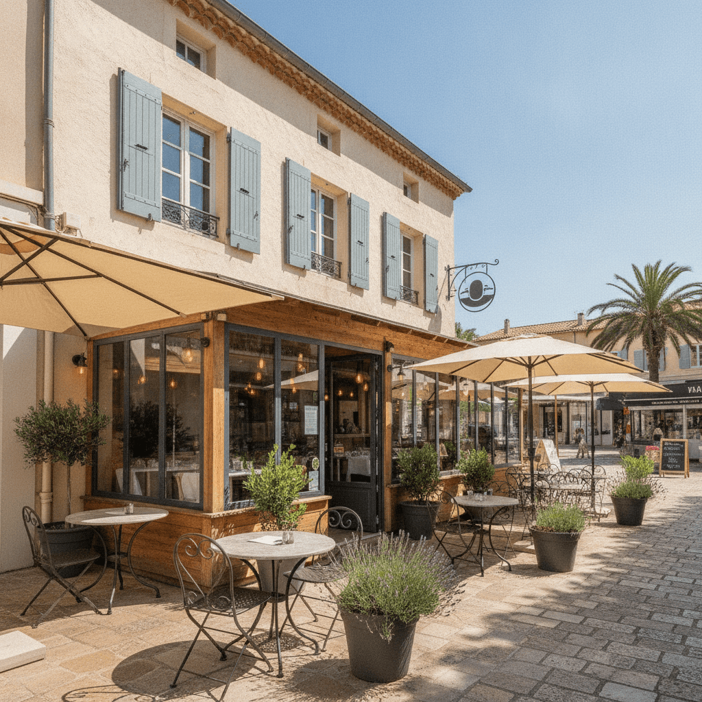 Restaurant 120m² à Six-Fours-Les-Plages : terrasse - licence IV - Image 1