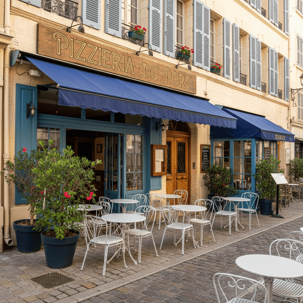 Restaurant à Marseille : terrasse - licence IV - Image 1