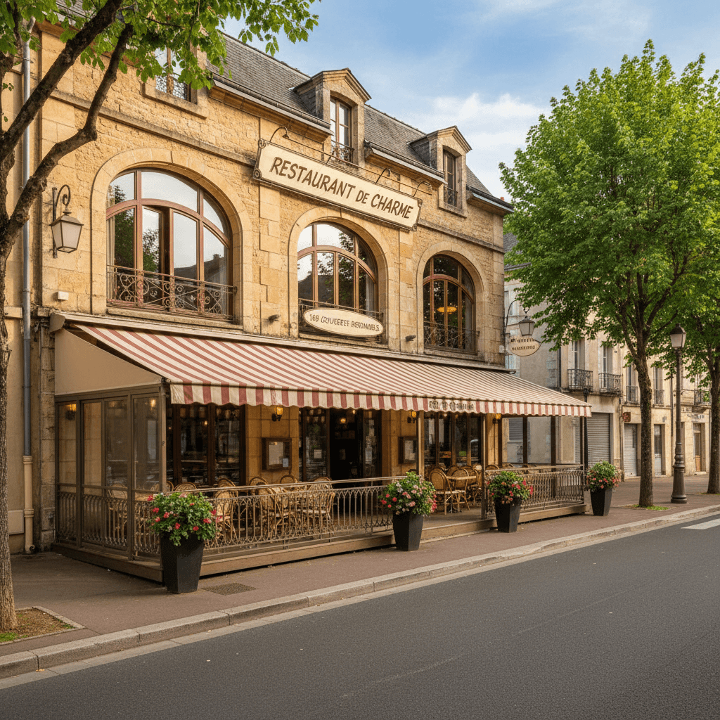 Restaurant à Auch : terrasse - licence IV - Image 1