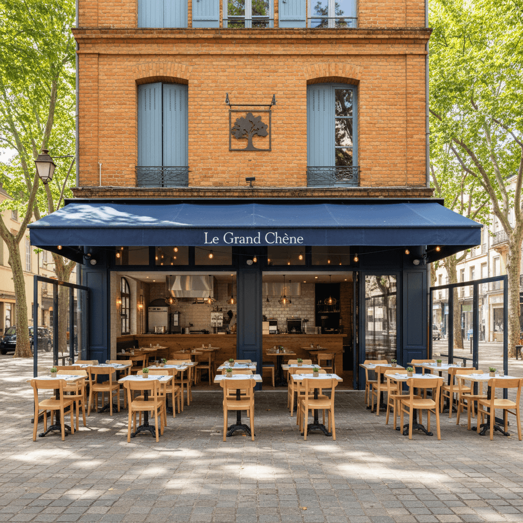 Restaurant 140m² à Toulouse : terrasse - licence IV - Image 1