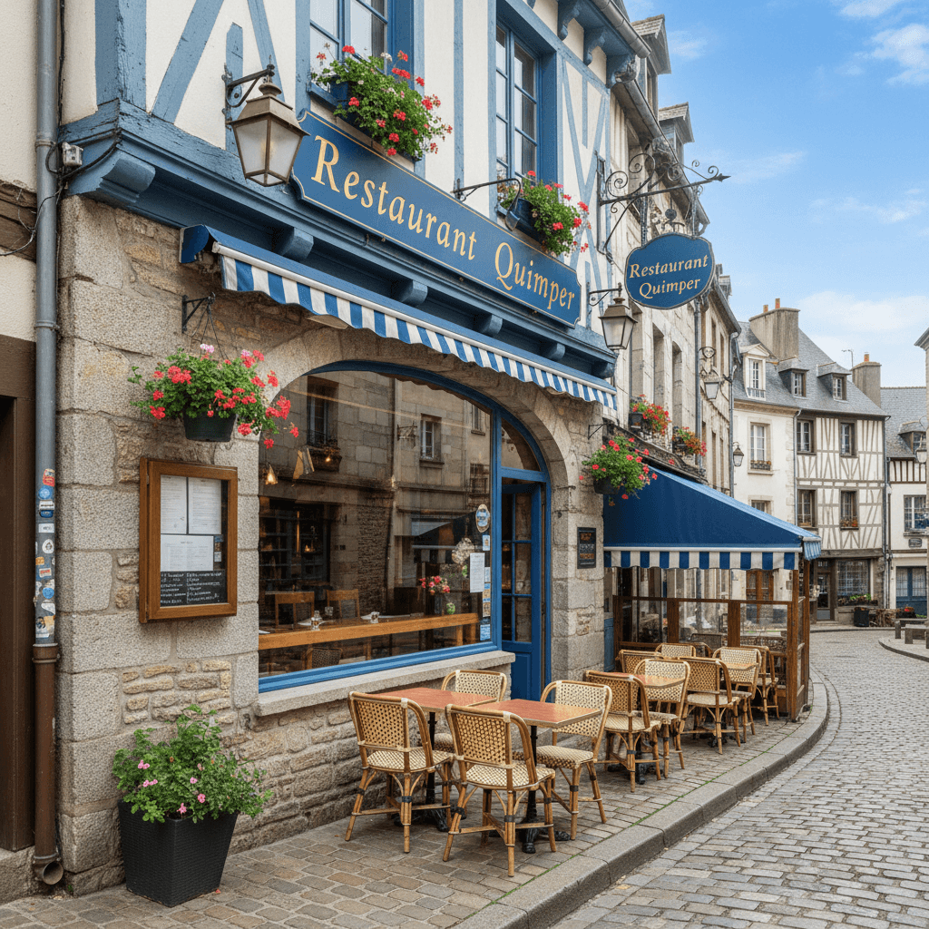 Restaurant à Quimper : extraction - cuisine équipée - Image 1