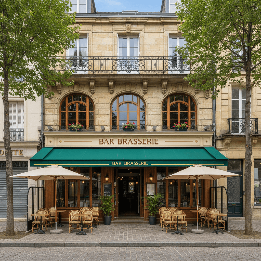 Bar-brasserie 87m² à Nantes : terrasse - licence IV - Image 1