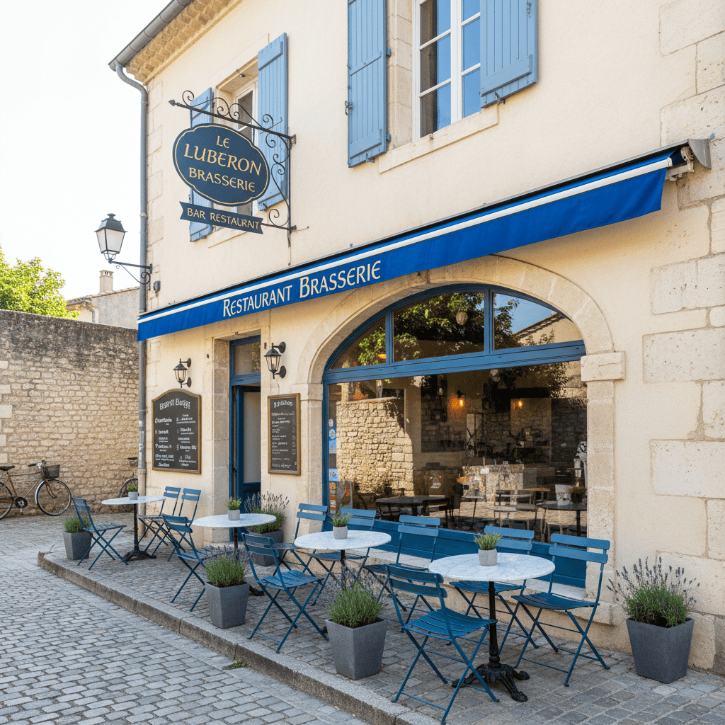 Bar-brasserie à Maubec : terrasse - licence IV - Image 1