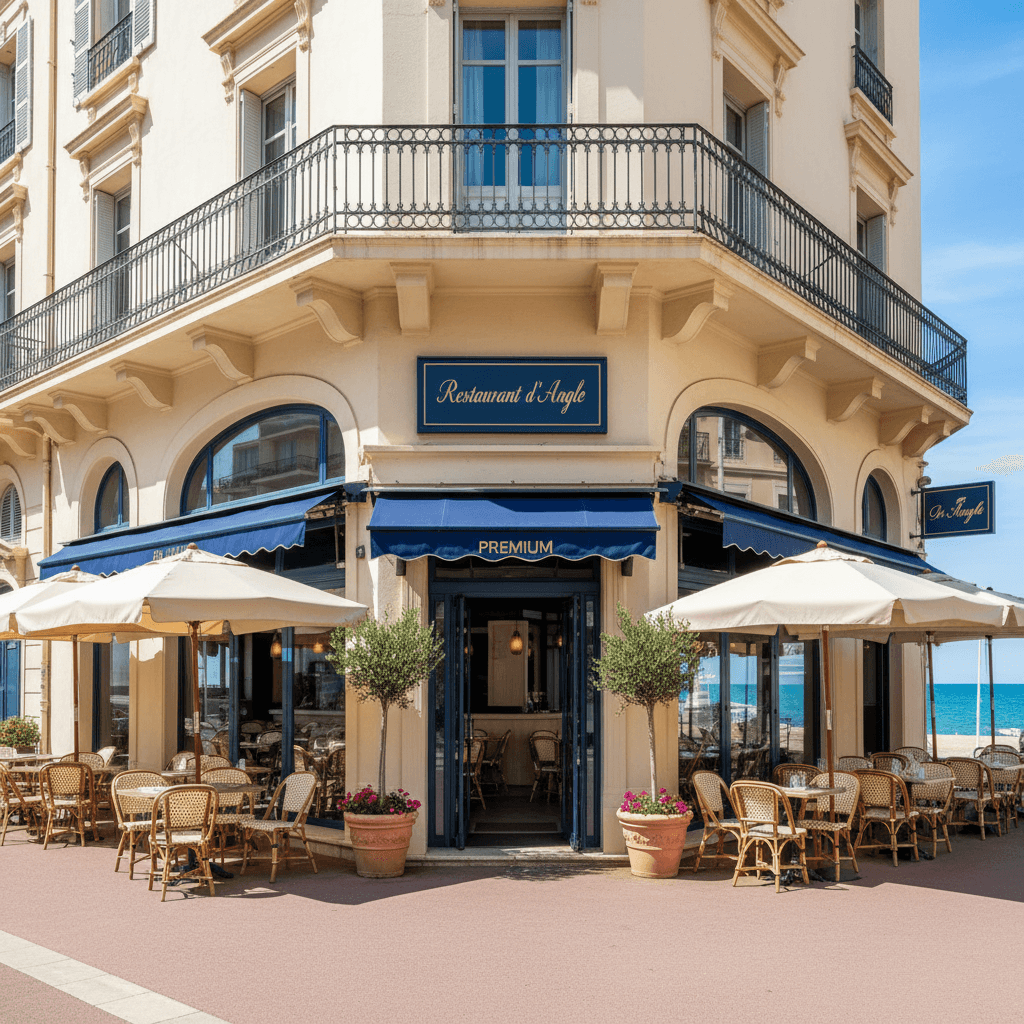 Restaurant à Saint-Laurent-Du-Var : terrasse - licence IV - Image 1