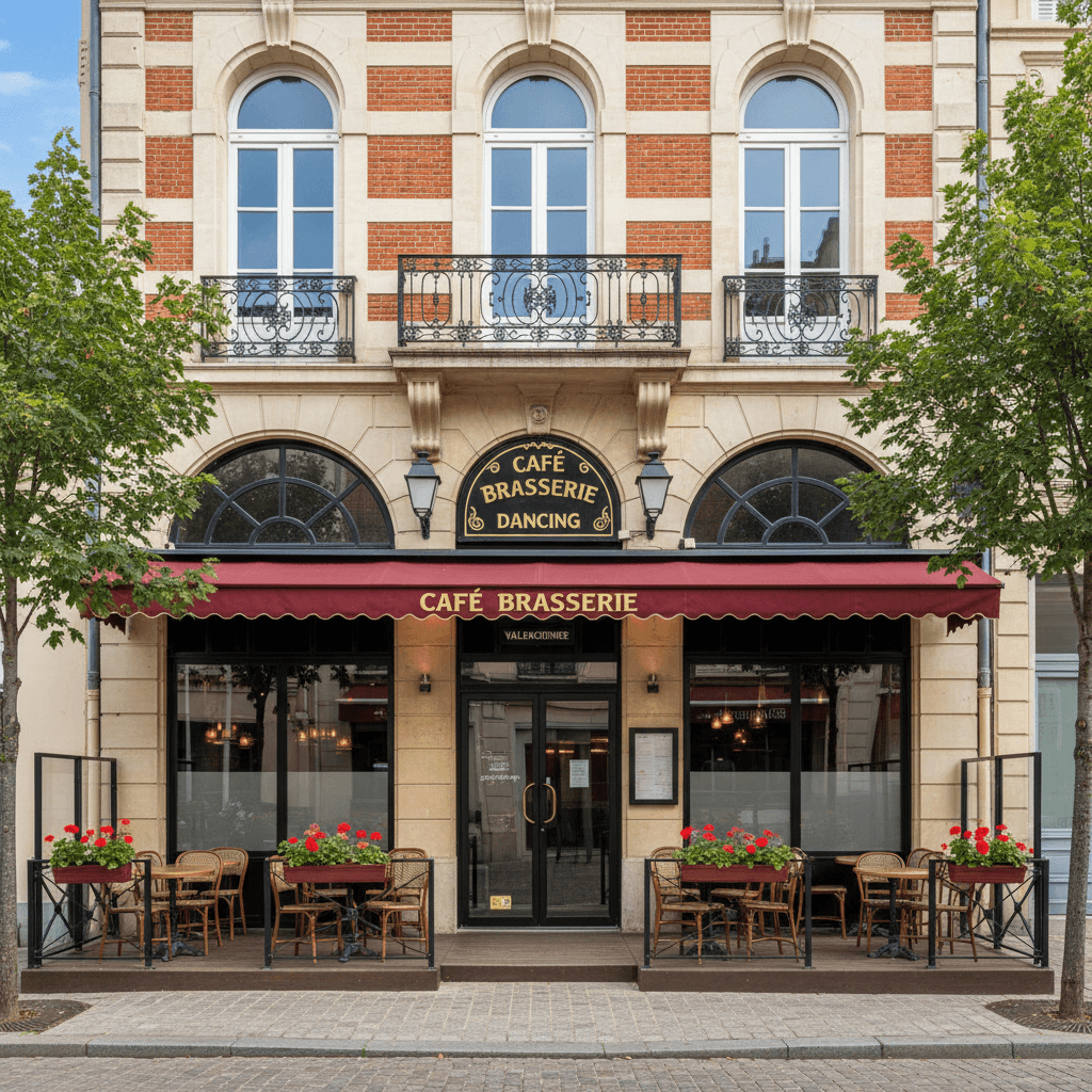 Bar-brasserie à Valenciennes : terrasse - licence IV - Image 1