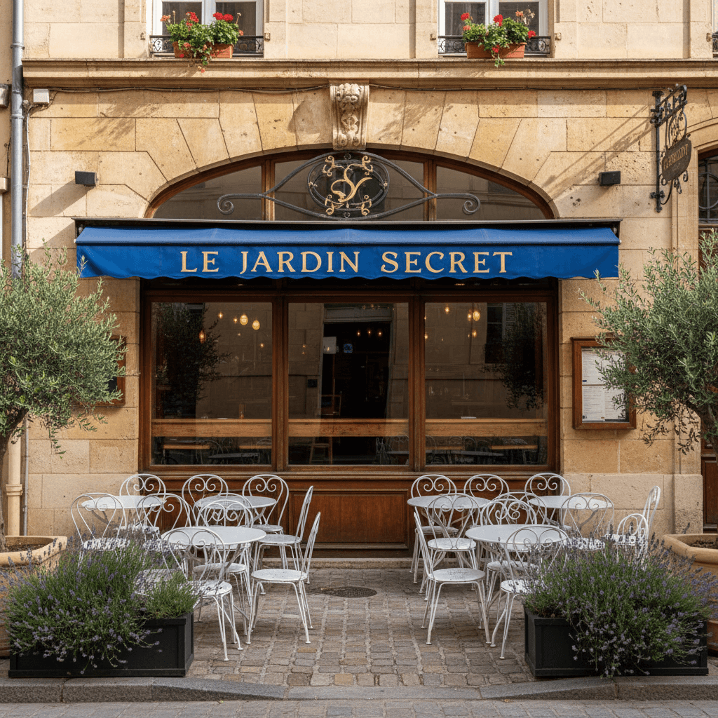 Restaurant 60m² à Montpellier : terrasse - cuisine équipée - Image 1