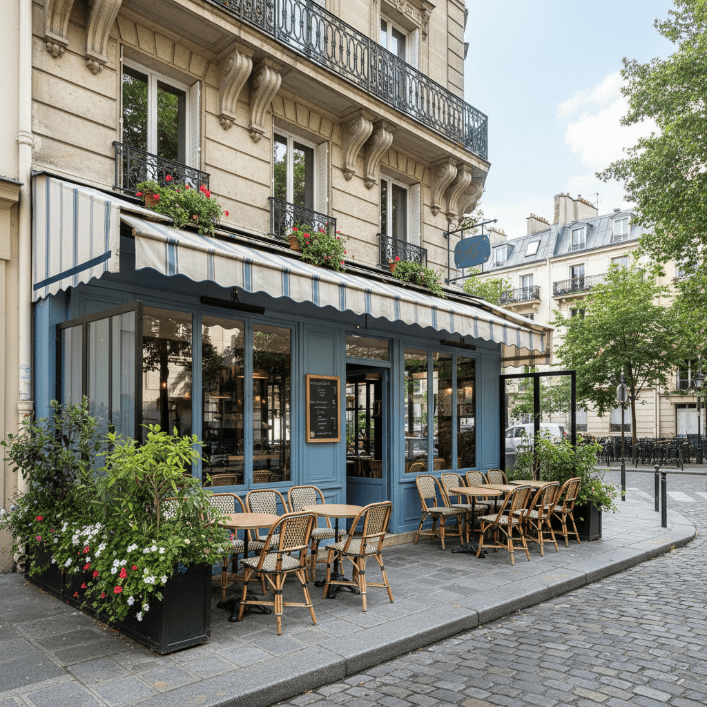 Local Restauration de 50 m² à Paris avec Terrasse