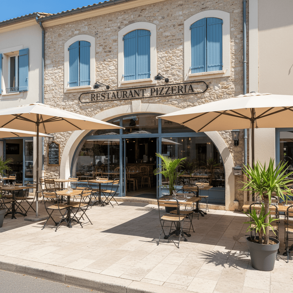 Restaurant 400m² à Le Grau-Du-Roi : terrasse - licence IV - Image 1