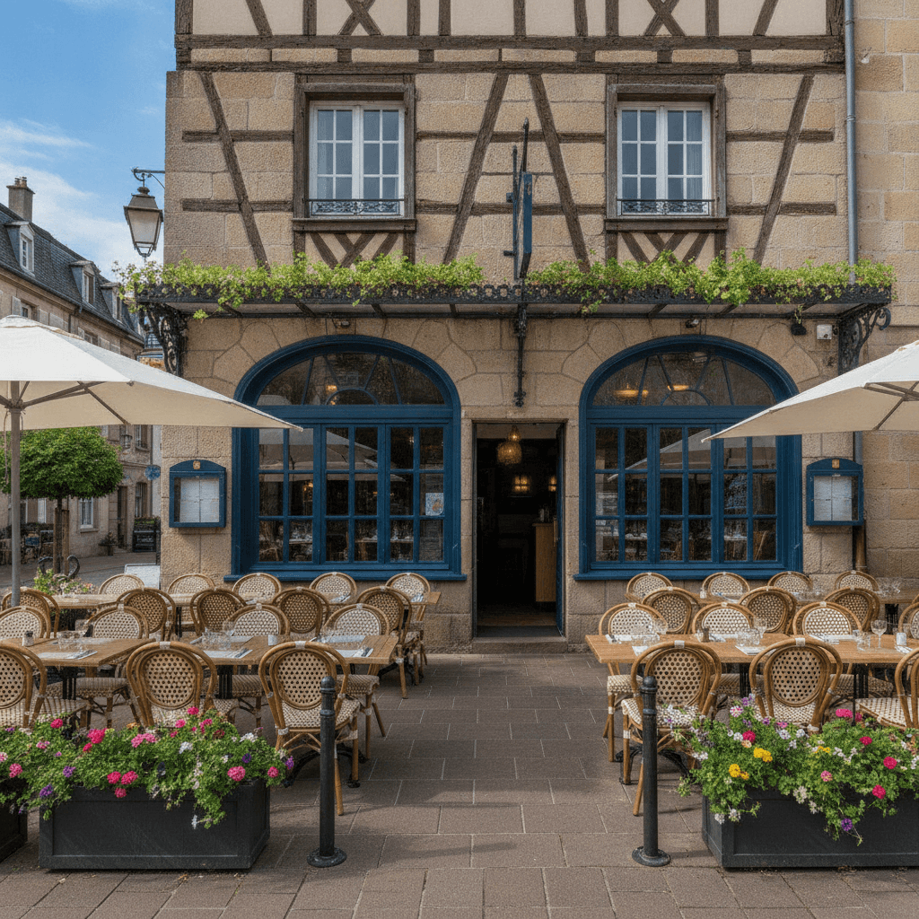 Restaurant 122m² à Haguenau : terrasse - licence IV - Image 1