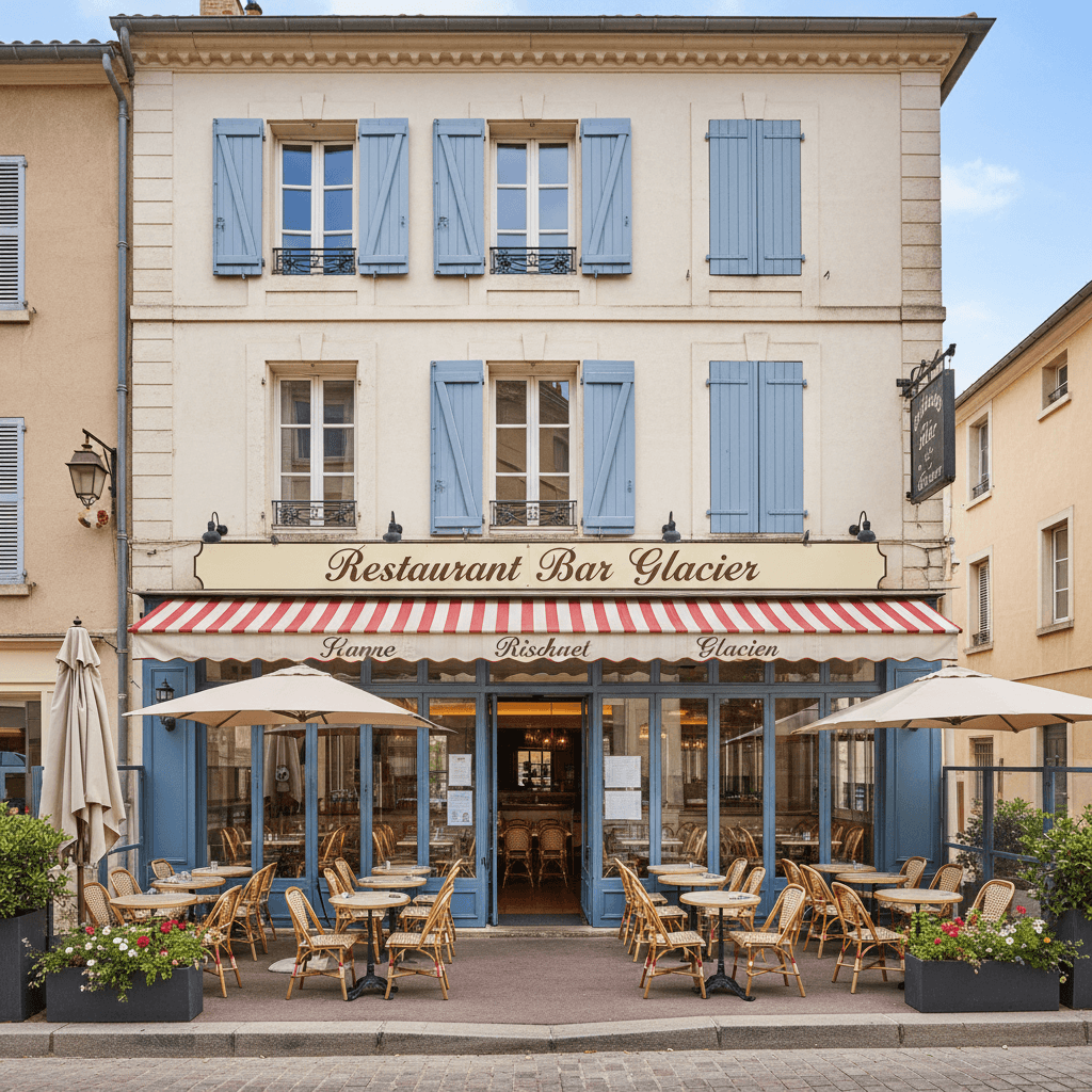 Restaurant à Le Cannet : terrasse - licence IV - Image 1