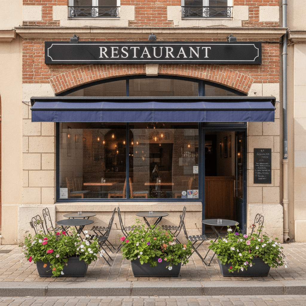 Restaurant 70m² à Toulouse : terrasse - licence IV