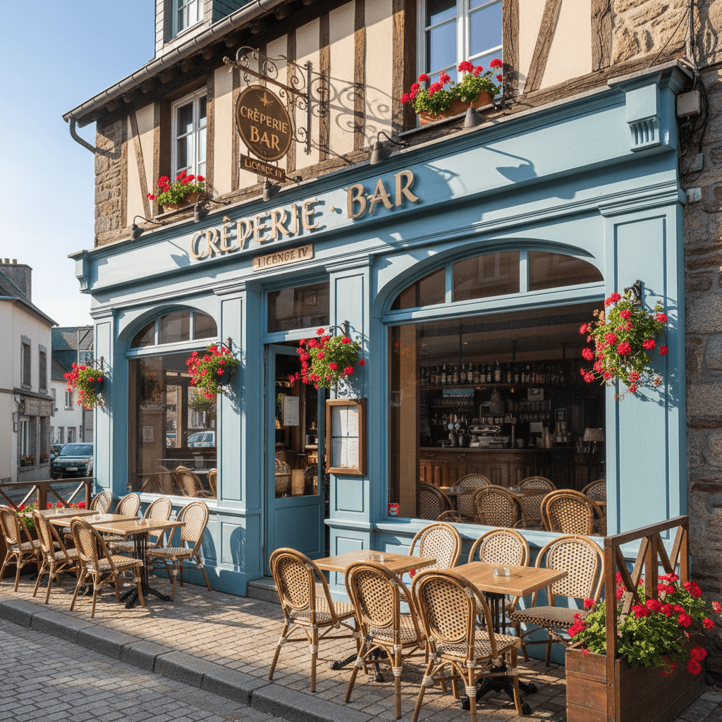 Restaurant à Vannes : terrasse - licence IV - Image 1