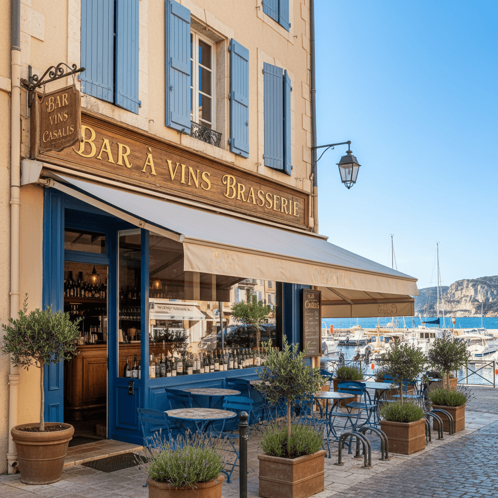 Bar-brasserie 50m² à Cassis : terrasse - licence IV - Image 1