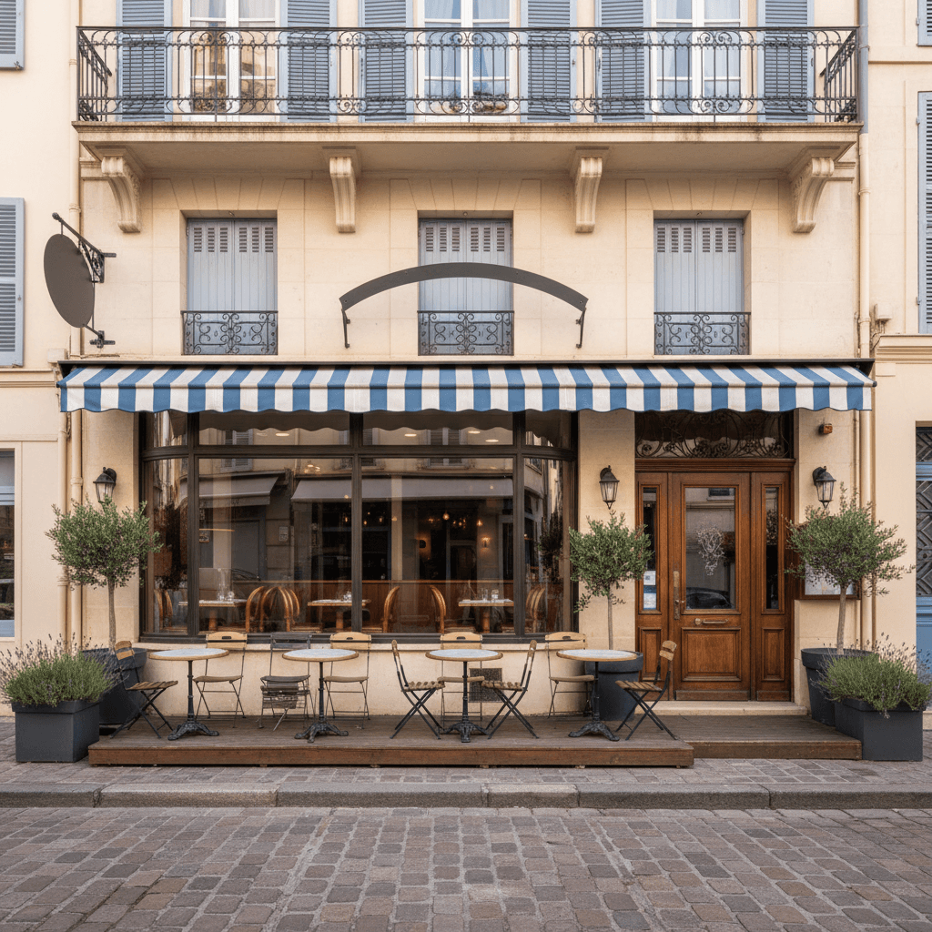 Restaurant 95m² à Cannes : terrasse - licence IV - Image 1