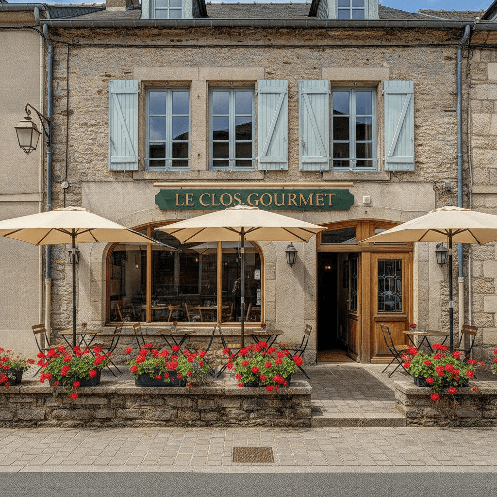 Restaurant 155m² à Orcet : terrasse - licence IV - Image 1