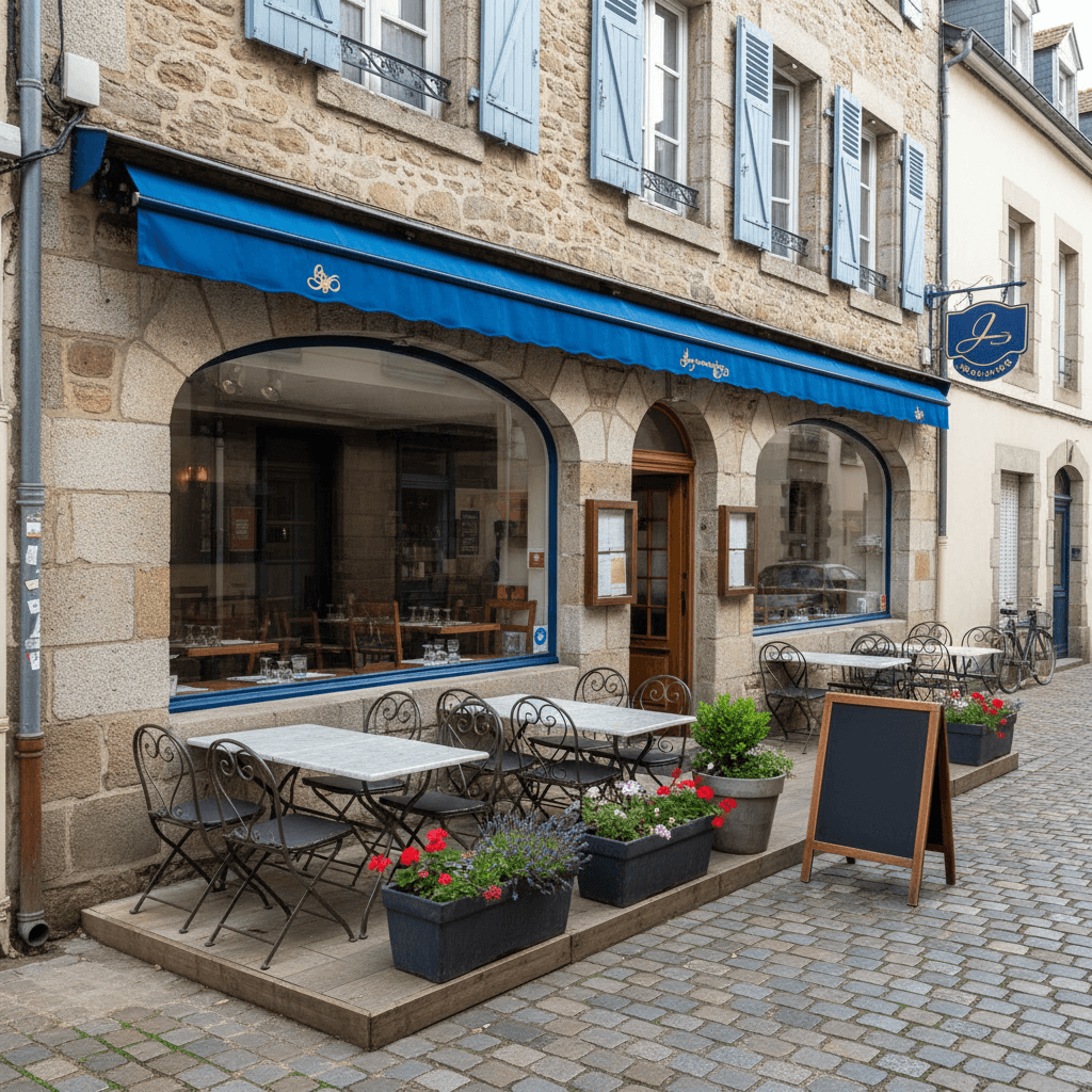 Restaurant à Quimper : terrasse - licence IV - Image 1