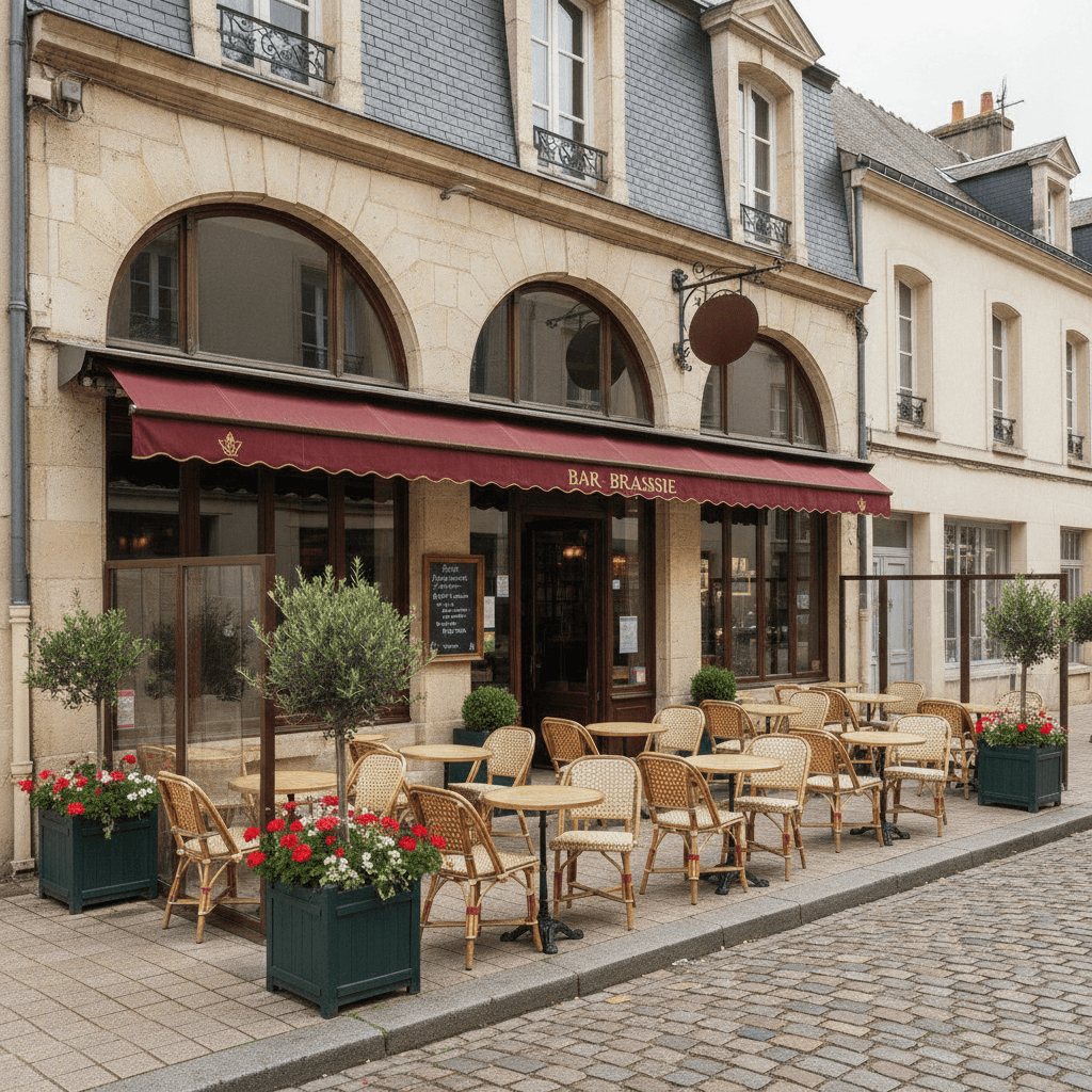 Bar-brasserie 100m² à Angers : terrasse - licence IV