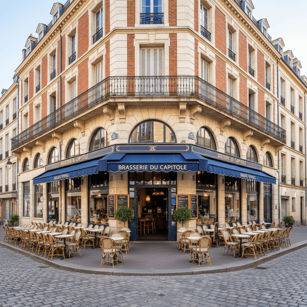 Bar-brasserie 180m² à TOULOUSE : terrasse - licence IV