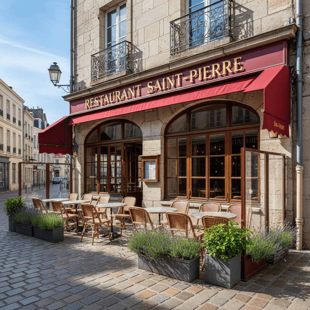 Restaurant 100m² à Nantes : terrasse - Image 1