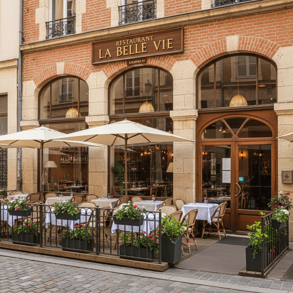 Restaurant 200m² à TOULOUSE : terrasse - licence IV - Image 1
