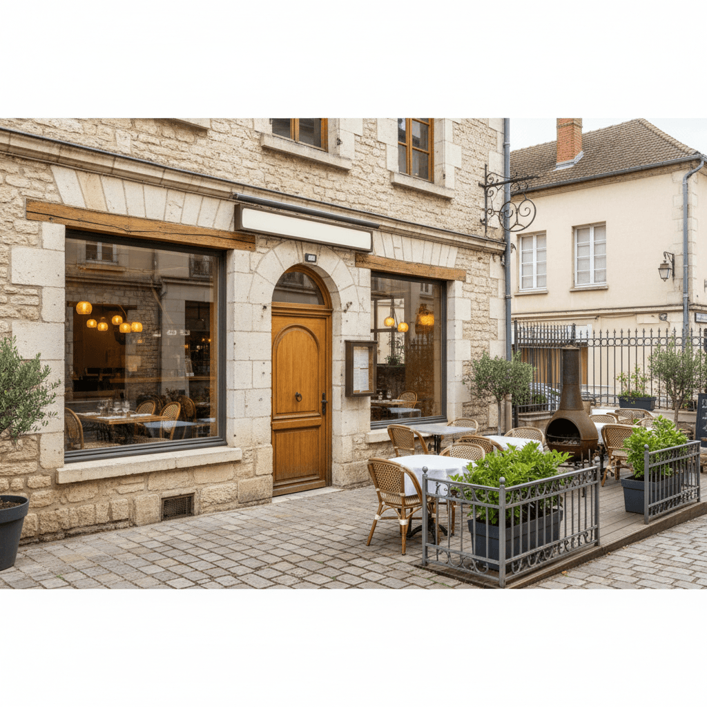 Restaurant 250m² à Craponne : terrasse - licence IV - Image 1