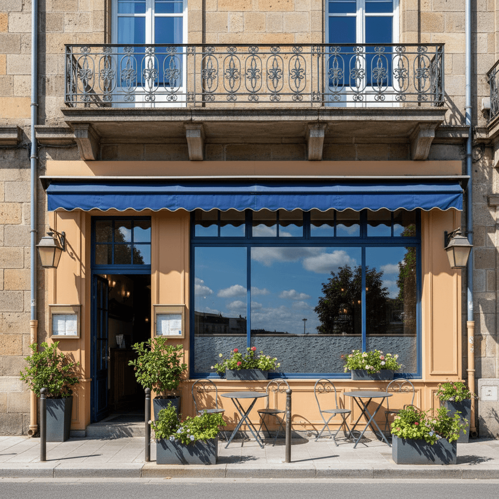 Restaurant 411m² à Clermont-Ferrand : terrasse - licence IV
