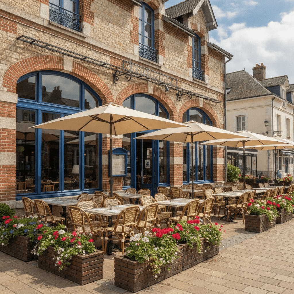 Restaurant 300m² à Neufchâtel-Hardelot : terrasse - licence IV - Image 1