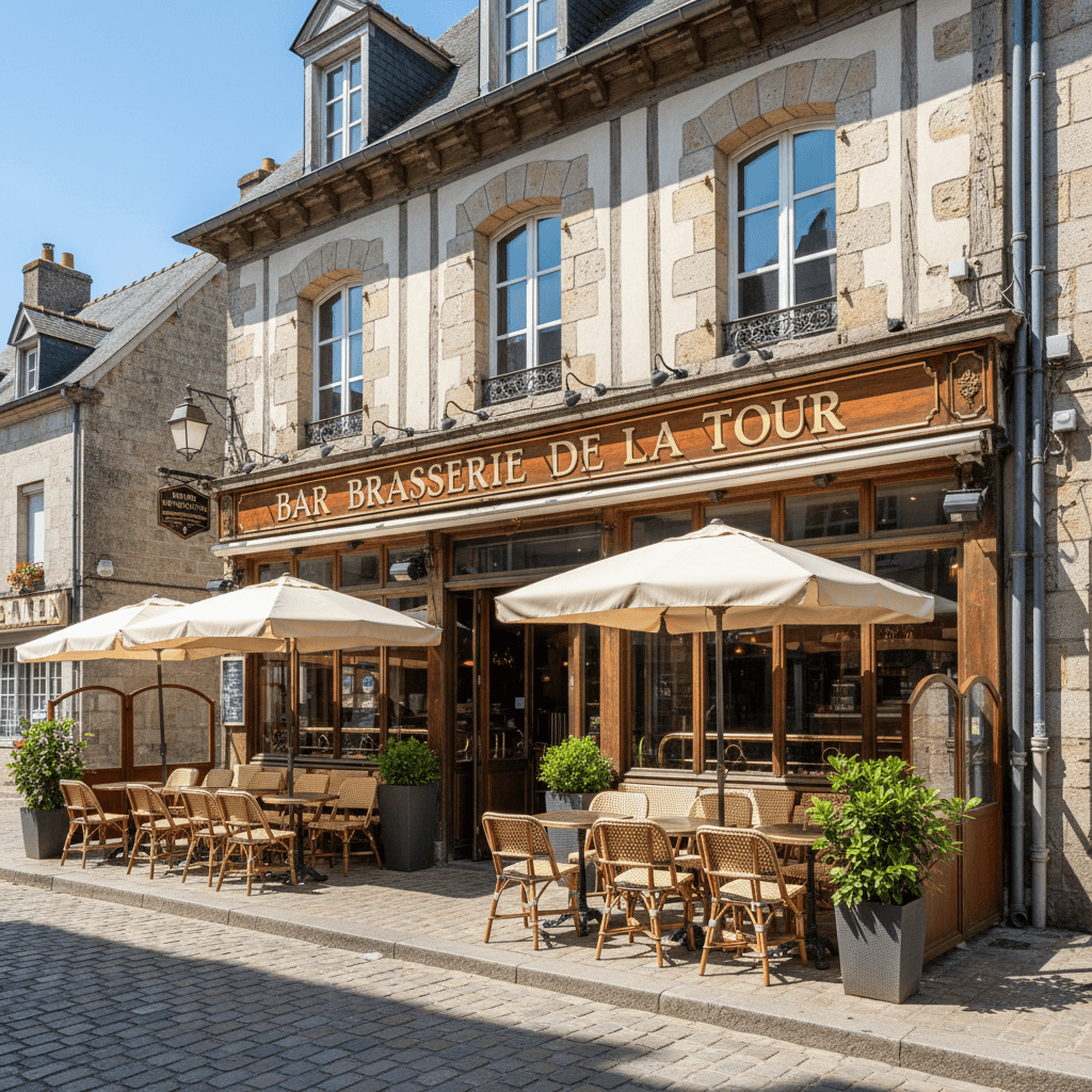 Bar-brasserie à Vannes : terrasse - licence IV - Image 1