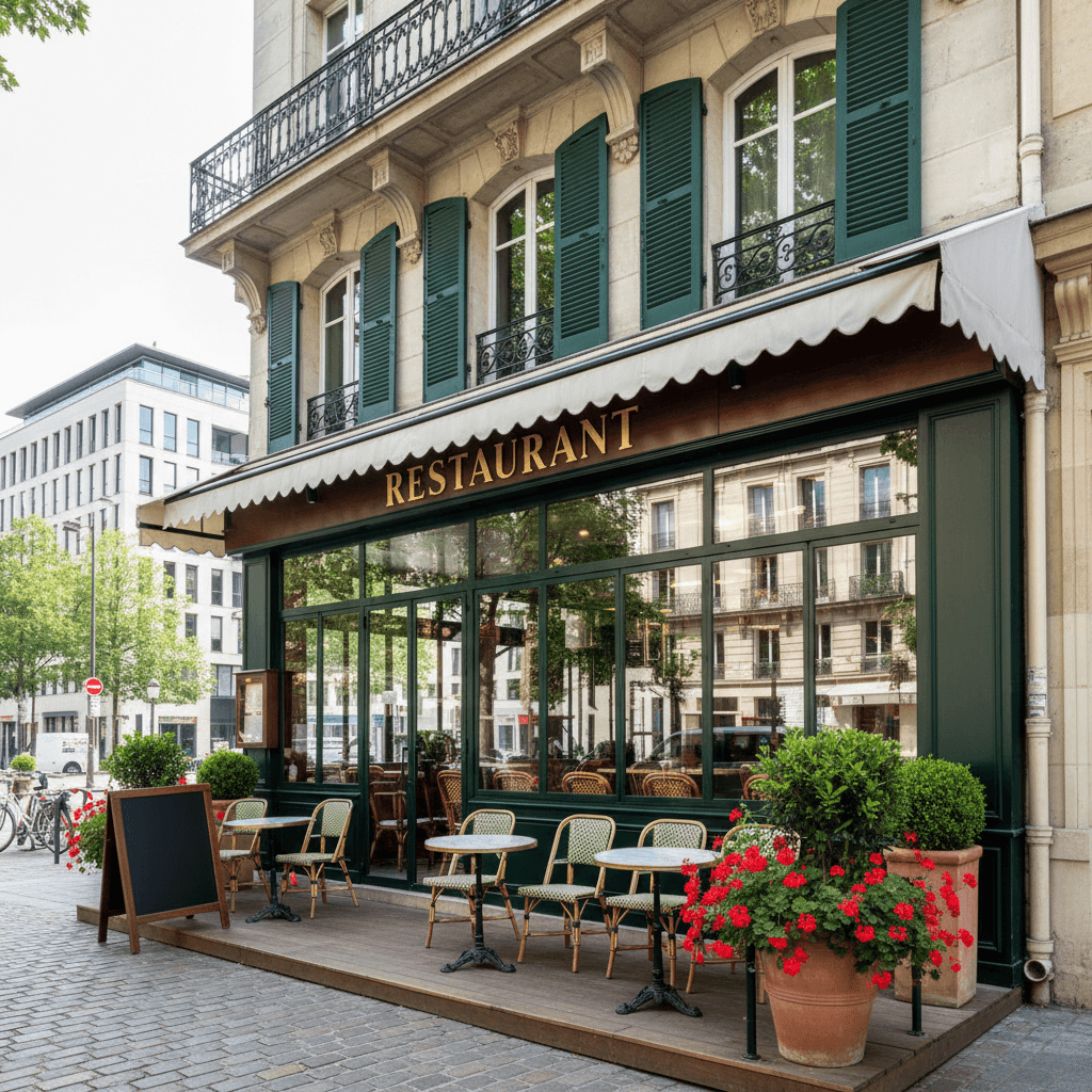 Restaurant clé en main à Clichy avec terrasse - Image 1