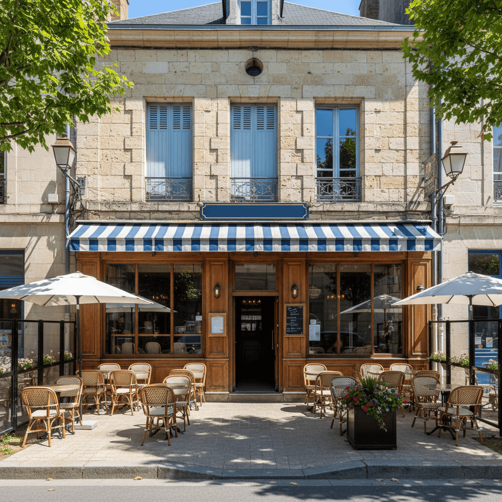 Bar-brasserie 140m² à Cognac : terrasse - licence IV - Image 1