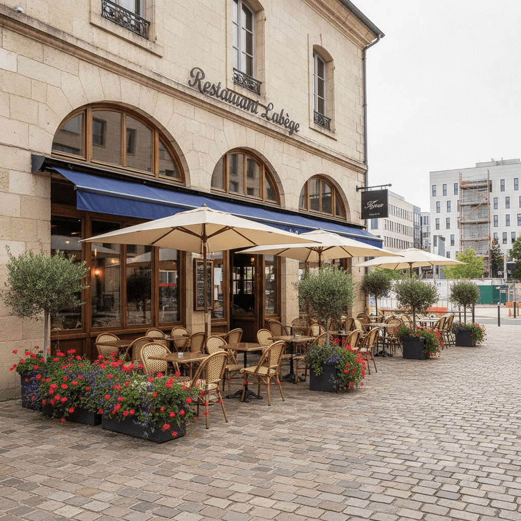 Restaurant 330m² à Labège : terrasse - licence IV