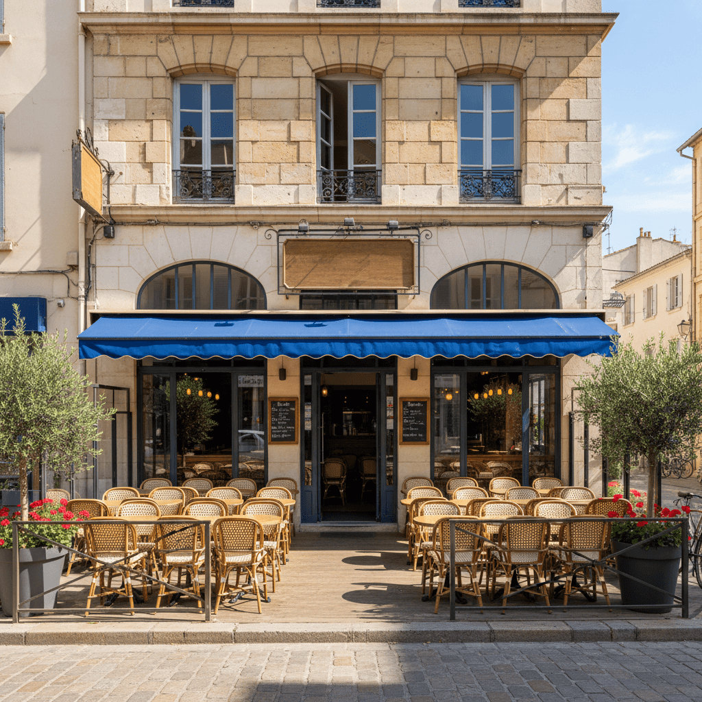 Bar-brasserie 130m² à Marignane : terrasse - licence IV - Image 1