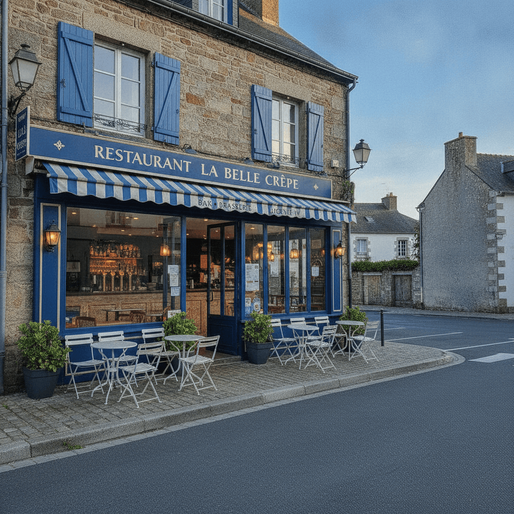 Restaurant à Quimper : terrasse - licence IV - Image 1