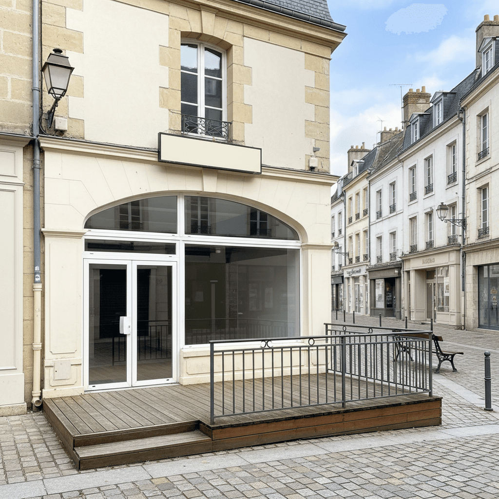 Local commercial à Tulle : 82 m² sur rue commerçante - Image 1