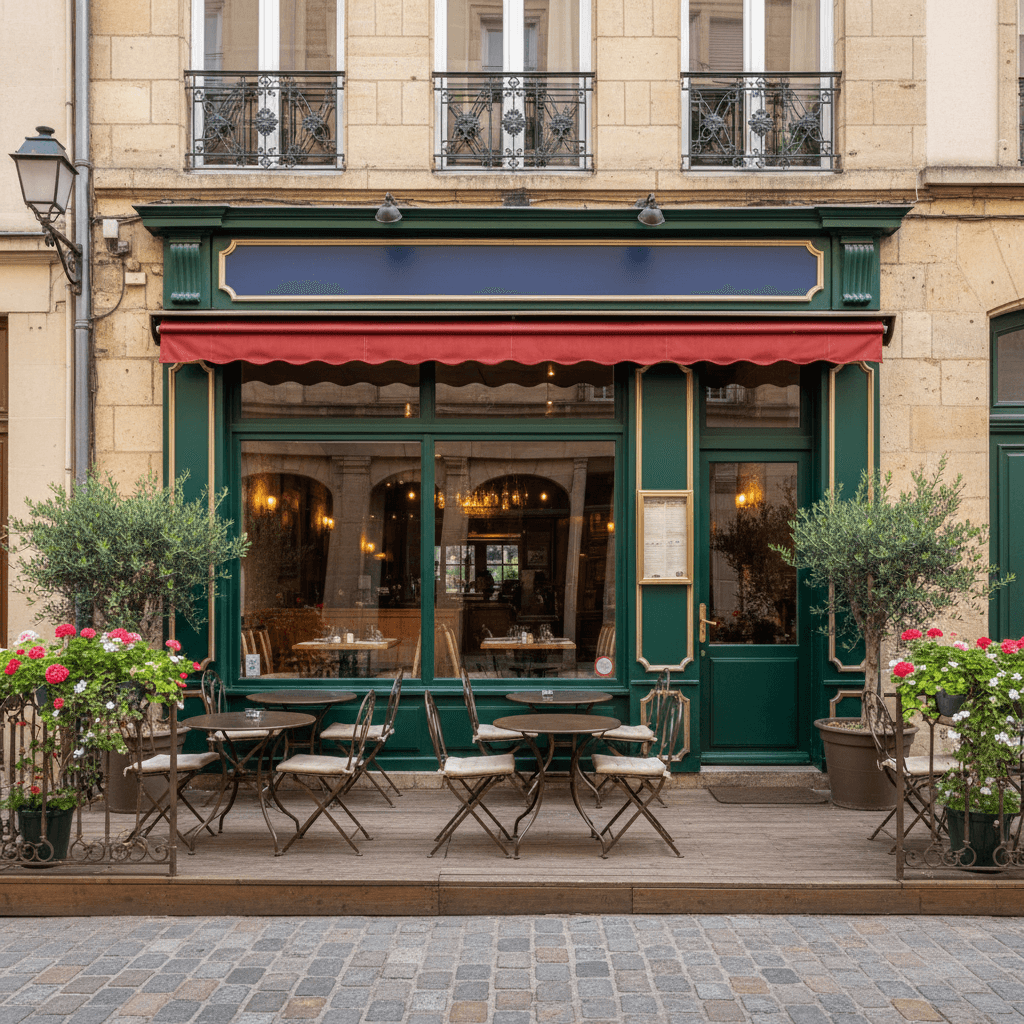 Restaurant à Besançon : terrasse - licence IV - Image 1