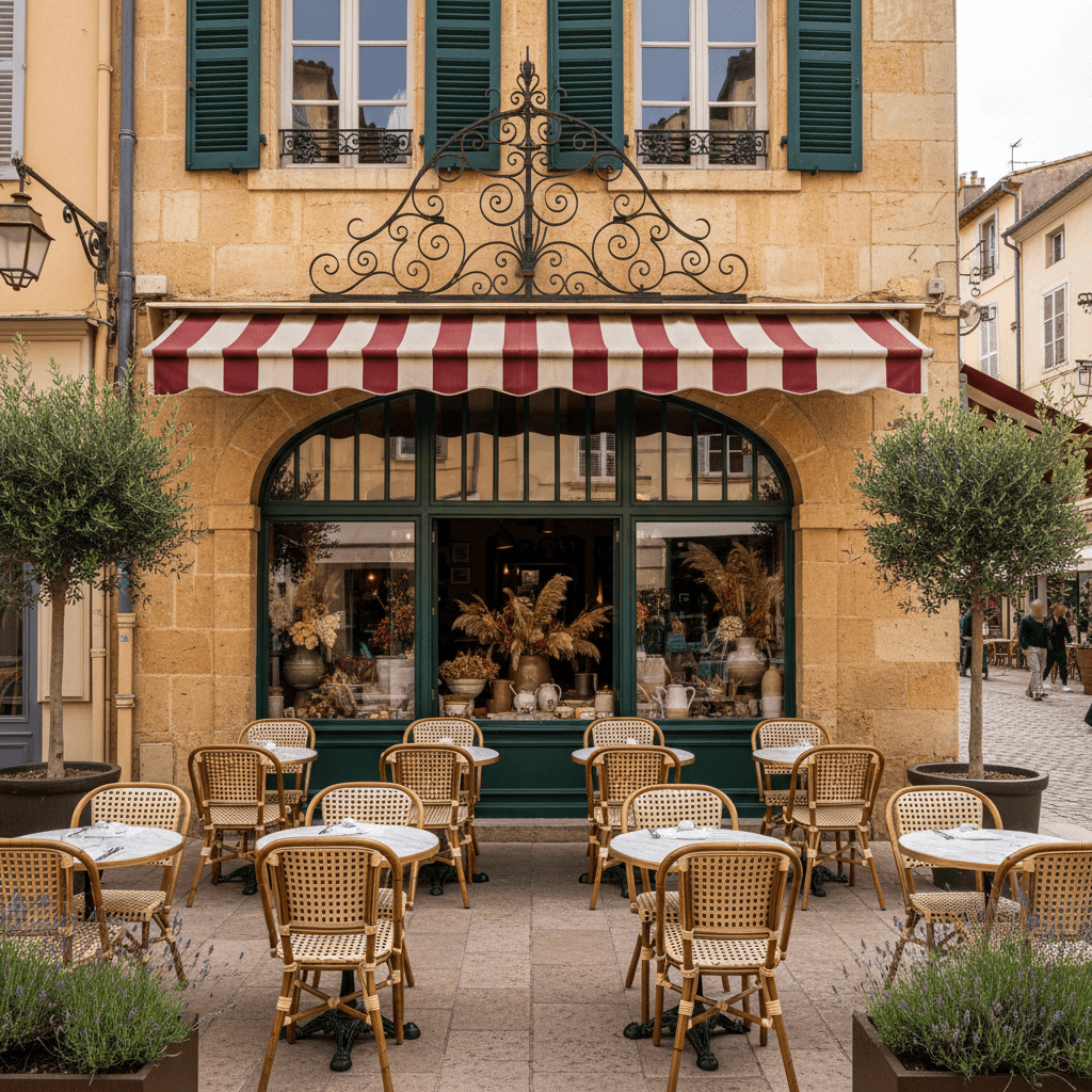Restaurant 150m² à Aix-En-Provence : terrasse - licence IV
