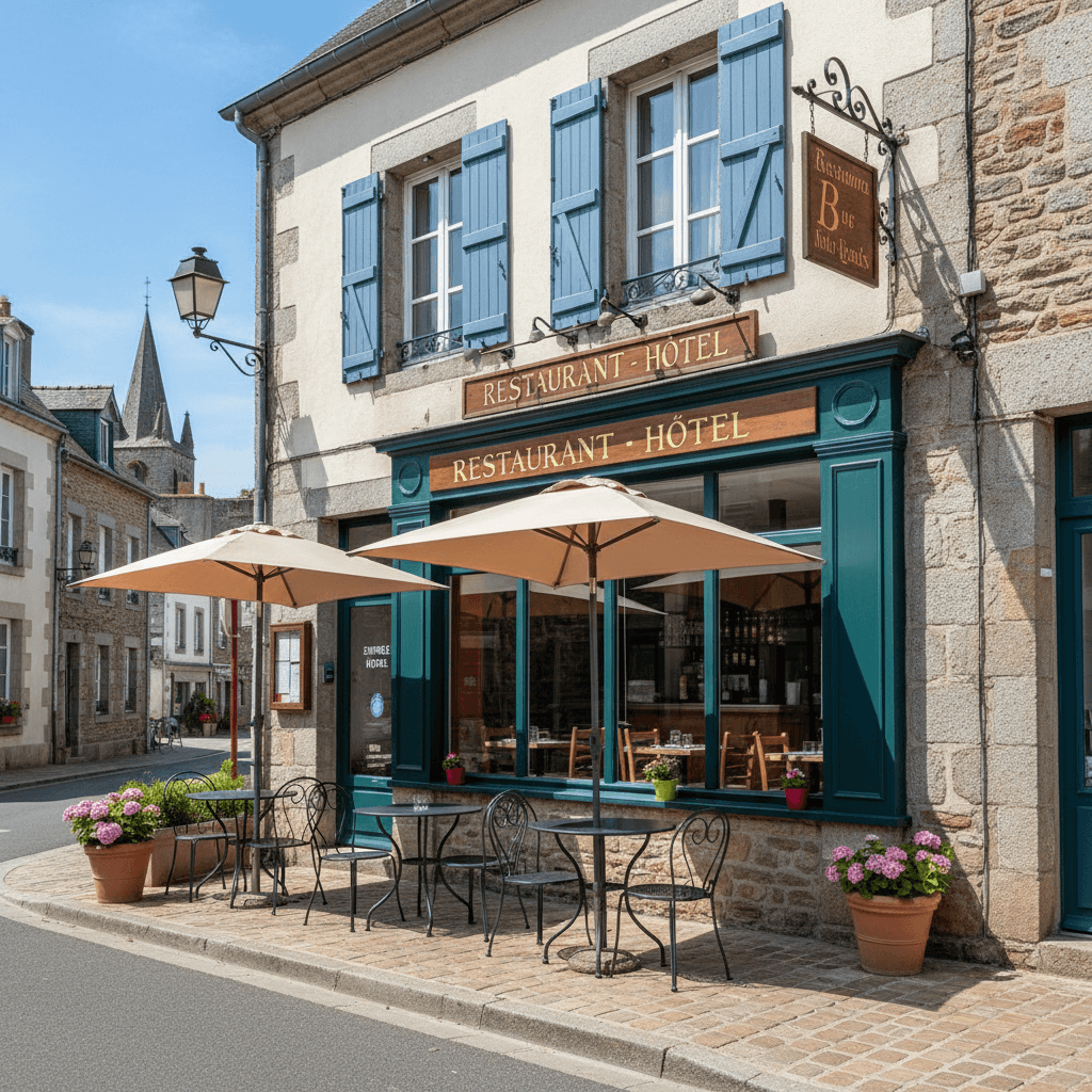 Restaurant 370m² à Belz : terrasse - licence IV - Image 1