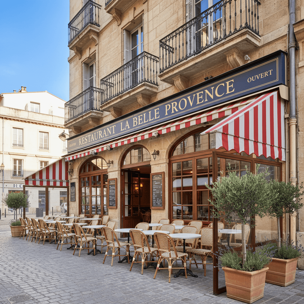 Restaurant 1050m² à Marseille : terrasse - licence IV - Image 1