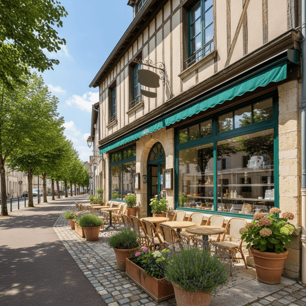 Restaurant à Évreux : climatisation - cuisine équipée - Image 1