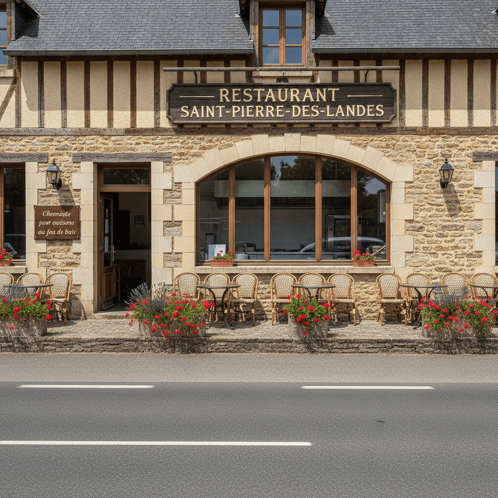 Restaurant à Saint-Pierre-Des-Landes : extraction - cuisine équipée - Image 1
