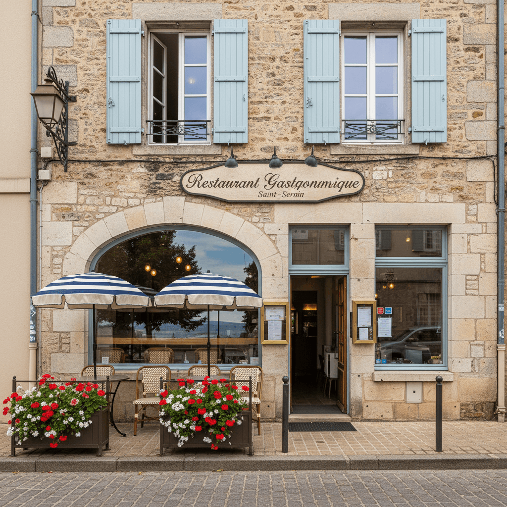 Restaurant 200m² à Saint-Sernin-Du-Bois : extraction - climatisation - Image 1