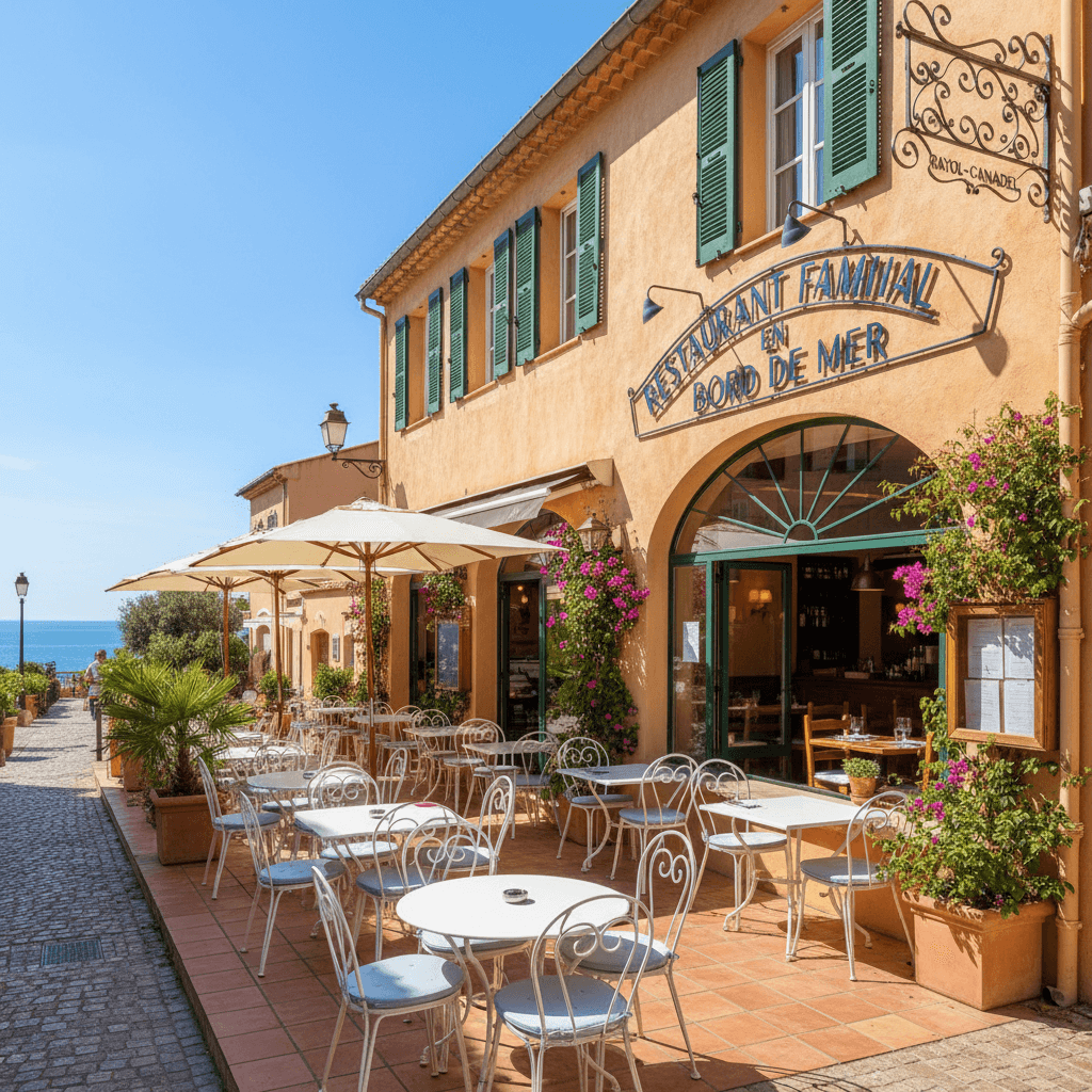 Restaurant 346m² à Rayol-Canadel-Sur-Mer : terrasse - licence IV - Image 1
