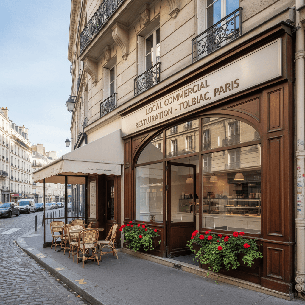 Local Commercial Restauration – Tolbiac, Paris - Image 1