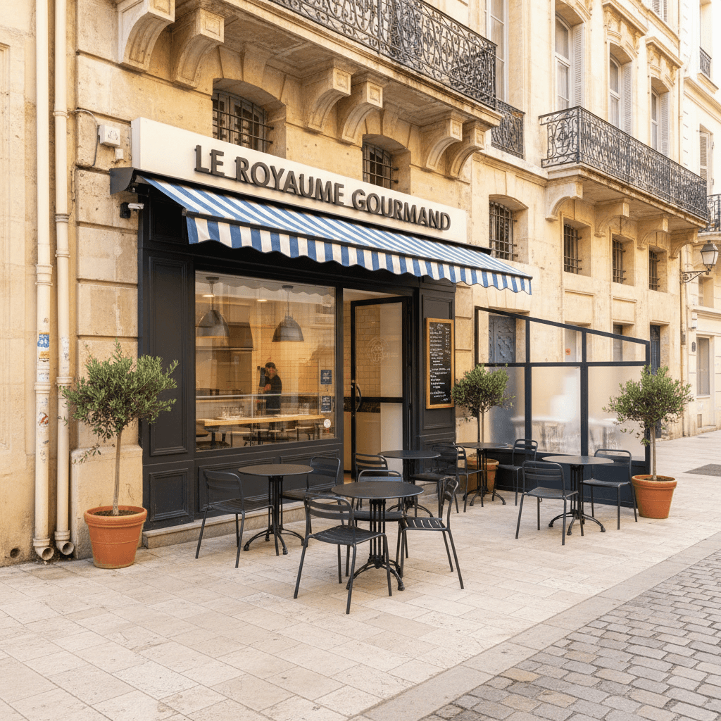 Fast-food 55m² à Marseille : terrasse - extraction - Image 1