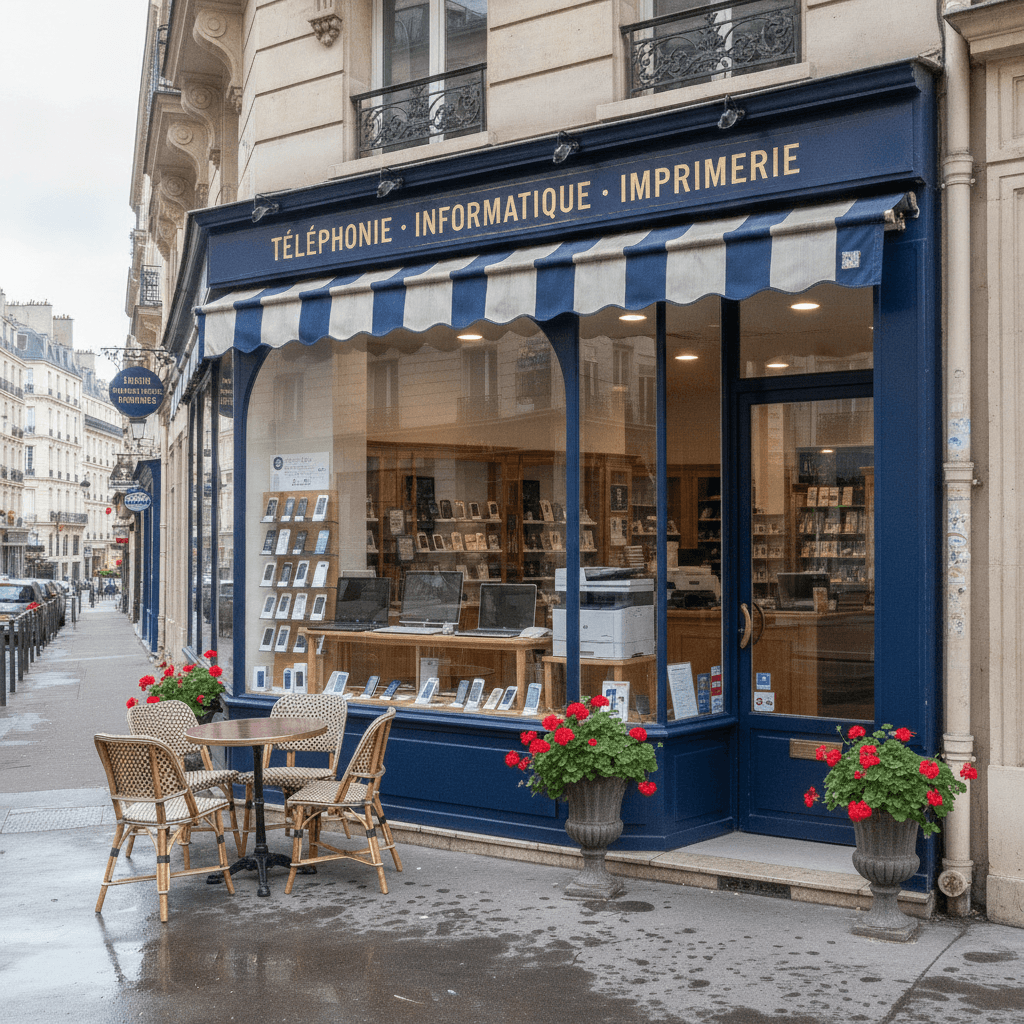 Téléphonie / Informatique / Imprimerie 57m² à Paris