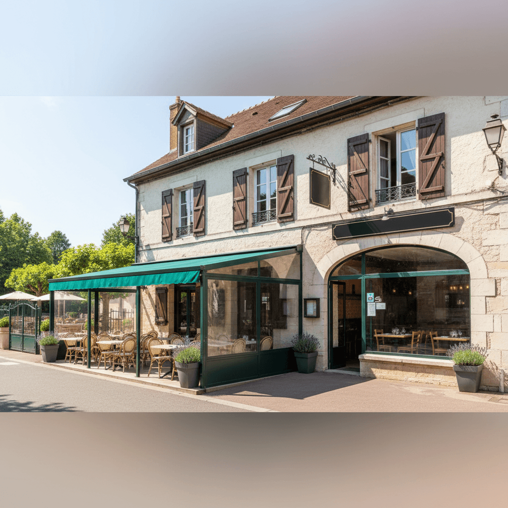 Restaurant 200m² à Léognan : terrasse - licence IV - Image 1