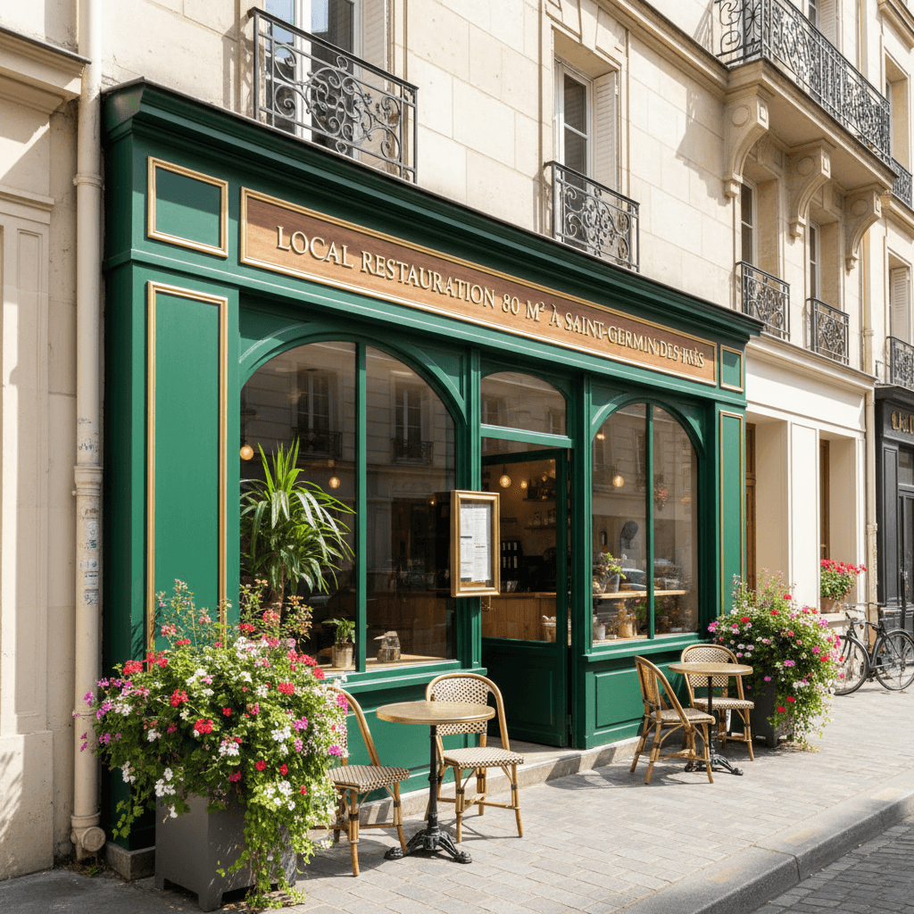 Restauration sans nuisance (Pas de conduit, réchauffage) 10 couverts à Paris