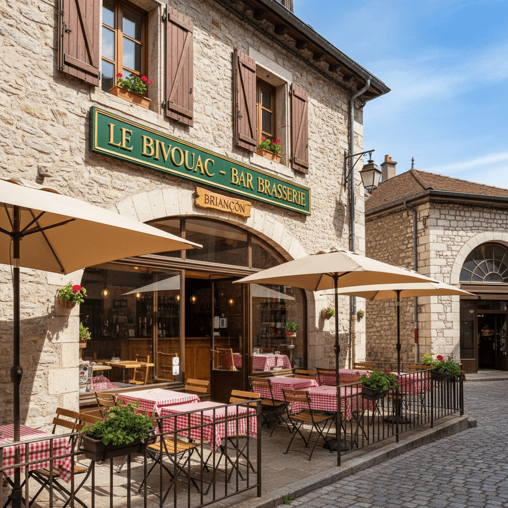 Bar-brasserie 100m² à Briançon : terrasse - licence IV - Image 1