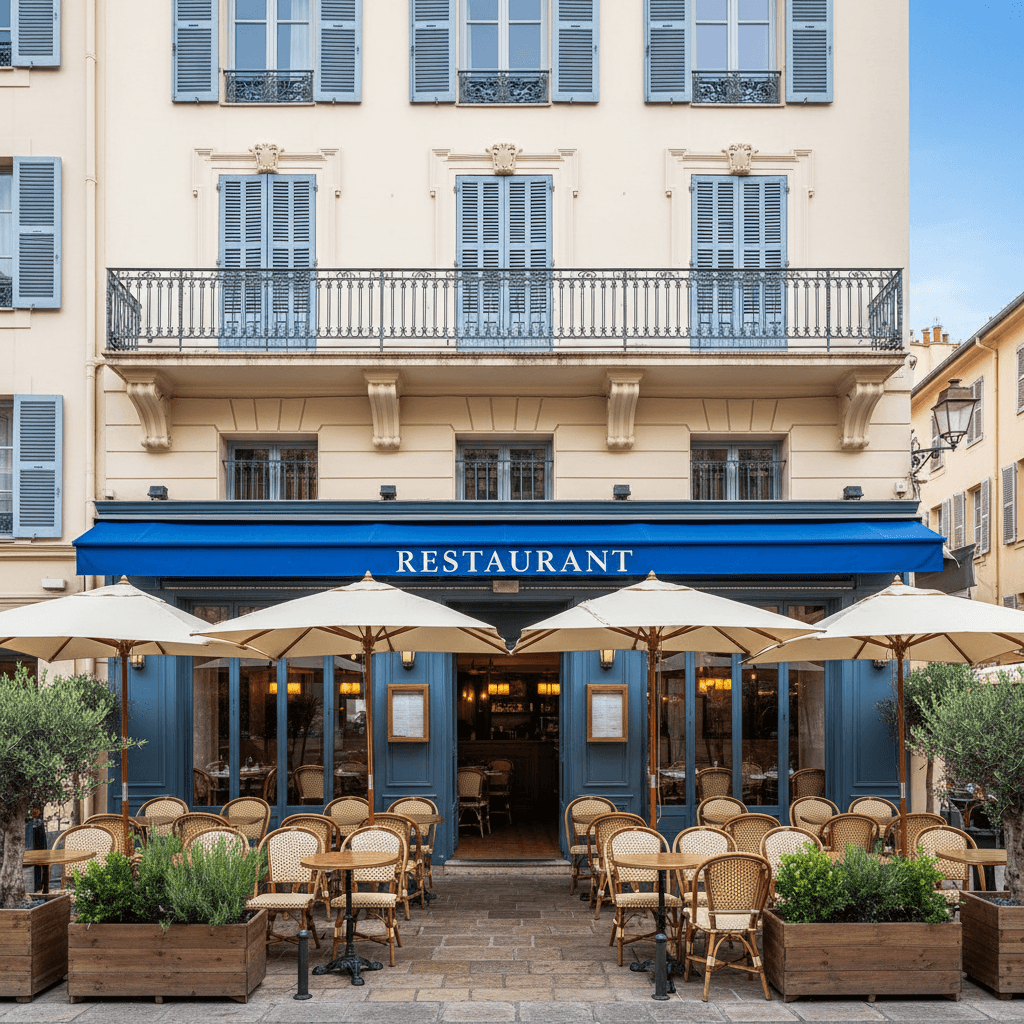 Restaurant 90m² à Nice : terrasse - licence IV - Image 1